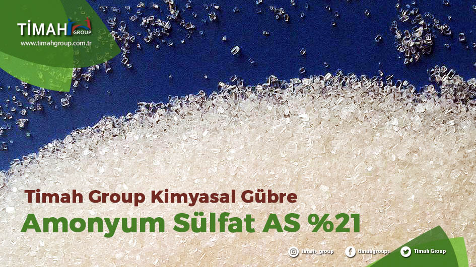 Amonyum Sülfat AS %21 Şeker Gübresi (timah group)