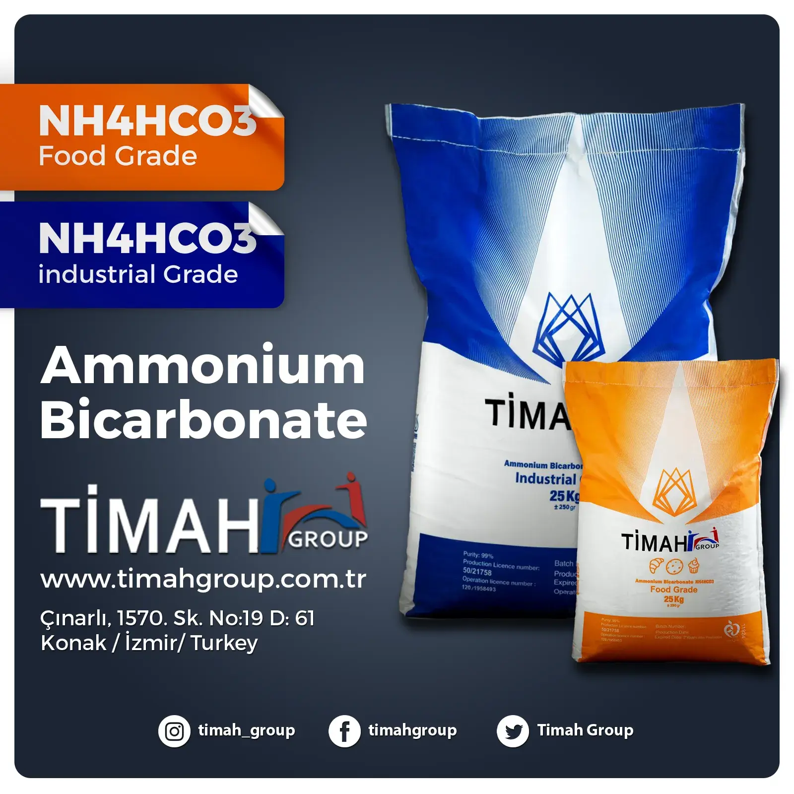 Ammonium Bicarbonate (NH4HcO3)