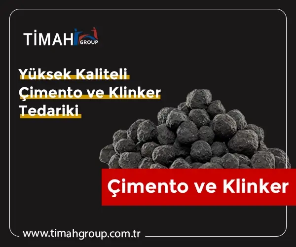 Yüksek Kaliteli Çimento ve Klinker Tedariki